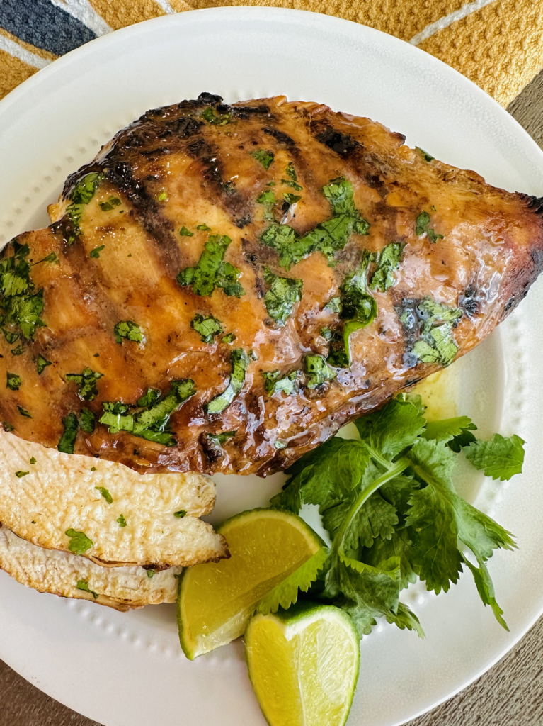 Recipe for Grilled Lime Cilantro Chicken